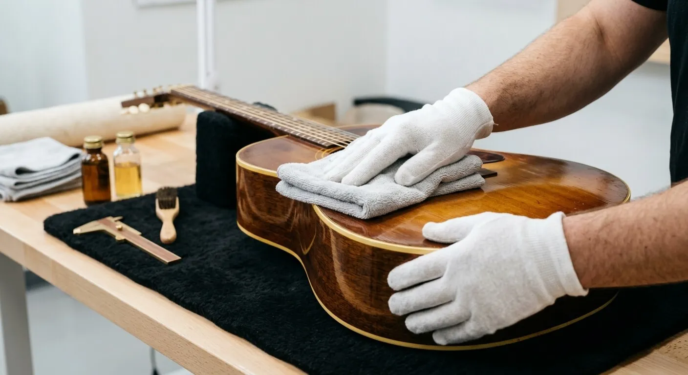 お手入れをする